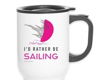 I’d rather be sailing - Digital Pics SVG/PNG - Sailing t-shirts, Cut File and quote vector digital sublimation, wallart, t-shirts, mug, png.