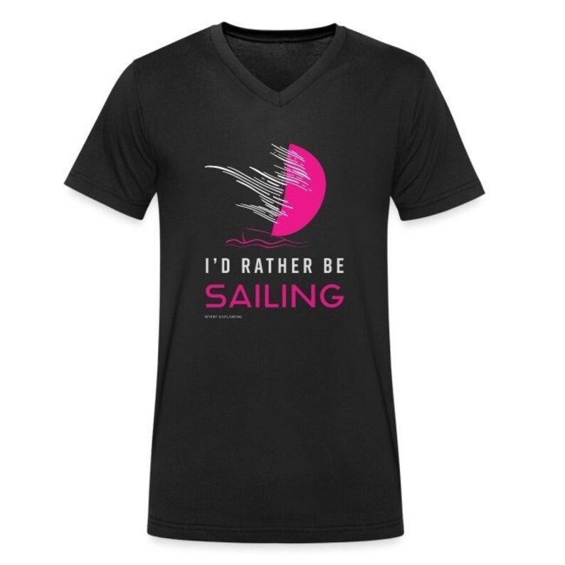 Id rather be sailing Digital Pics SVG/PNG Sailing t-shirts, Cut File and quote vector digital sublimation, wallart, t-shirts, mug, png. image 2