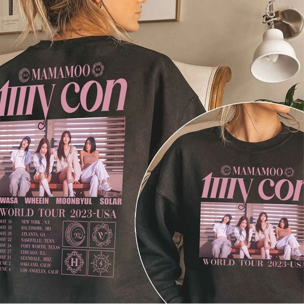 Mamamoo Tour Merch Etsy
