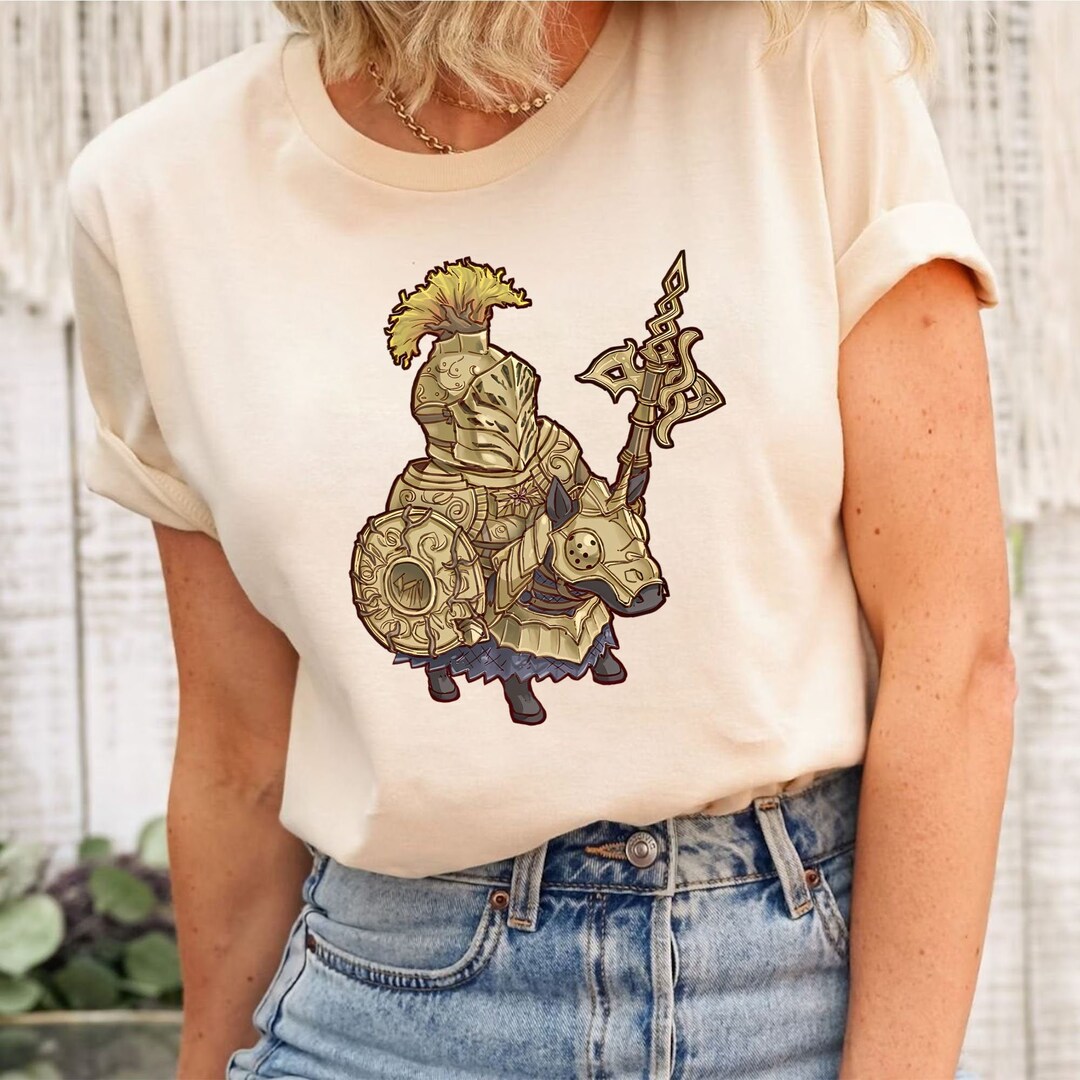Chibi Tree Sentinel Shirt Tree Sentinel Shirt Elden Ring - Etsy