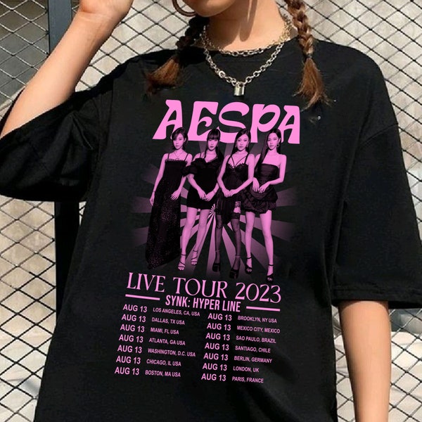 Aespa World Tour Merch Etsy