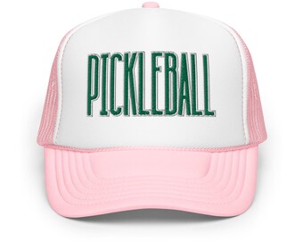 Gorra de camionero Ultimate Pickleball: ¡ofrece estilo dentro y fuera de la cancha! Gorro de camionero de espuma