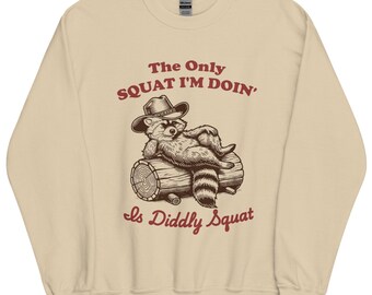 Diddly Squat Sweatshirt – Comfy, Sassy, and Perfectly Lazy!