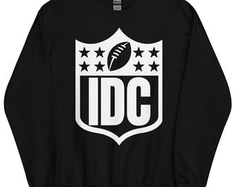 NFL IDC Sweatshirt – For Fans Who Keep It Cool and Casual Unisex