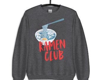 Ramen Noodle Club Sweatshirt – Cozy, Fun, and Perfect for Foodies