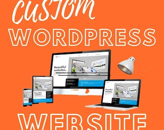 Custom Wordpress WebSite, Website Design, Wordpress Web Design, Small Business WebSite Design, WooCommerce Website, Web Development