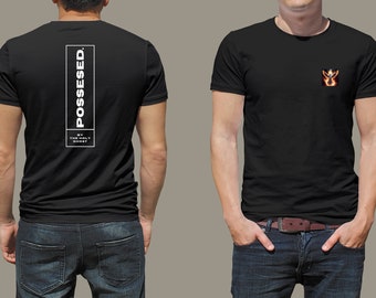 Poseído por la camiseta del Espíritu Santo Ángel Dios Camiseta cristiana Jesús Regalo Fe Bendita camisa Amante de la iglesia Manga corta Unisex