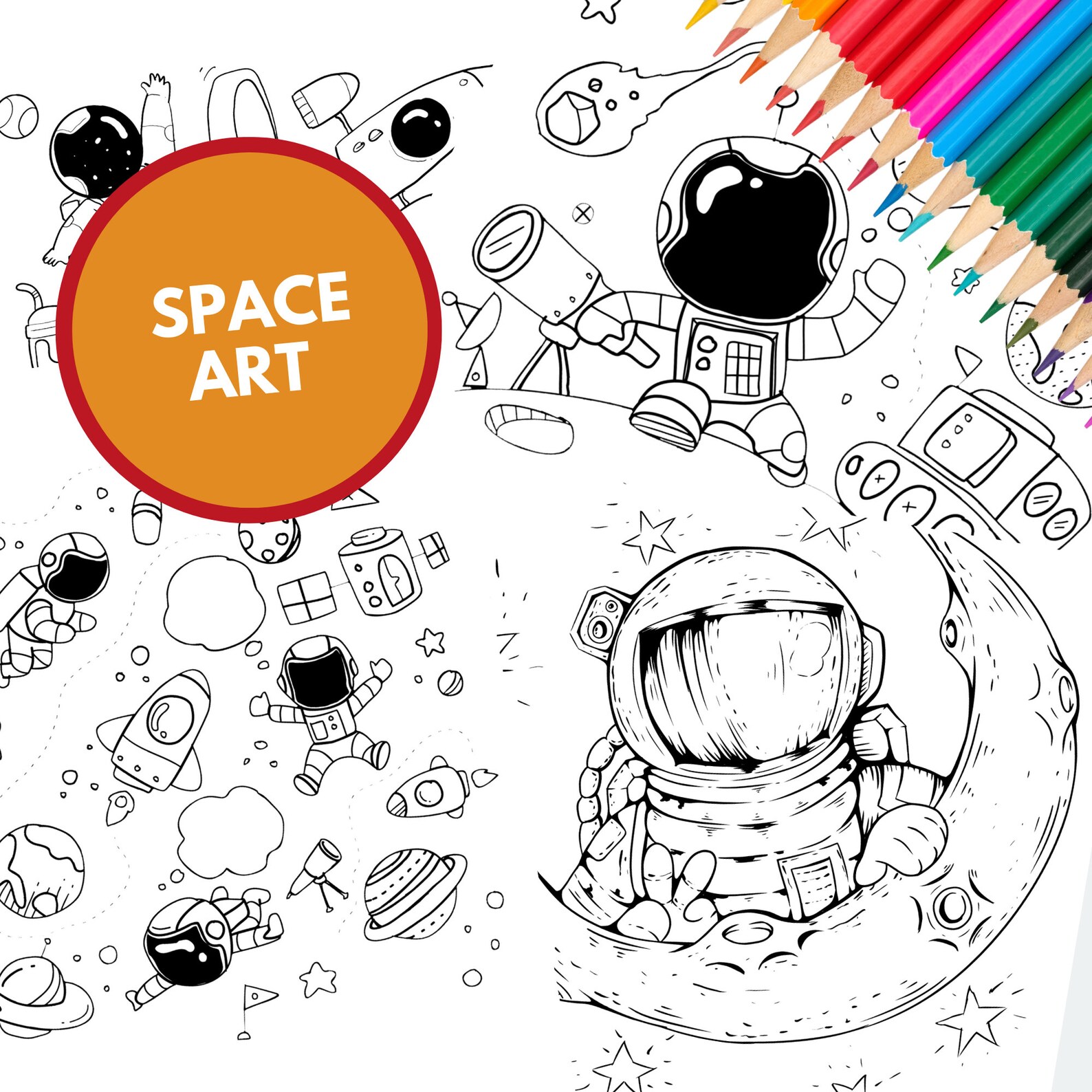 Kids Coloring Pages Printable | 50 Coloring Pages | Printable Page
