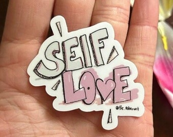 Self Love Sticker | Love Yourself sticker | Self care sticker | Mental health sticker