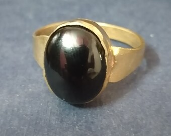 Most Powerful Wealth Richness Nagmani Cobra Black Snake Stone Ring