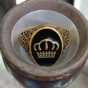 God Of Wealth Magic Become Rich Attract Money Peace Handmade Pagan Ring RARE US | Most Powerful & Divine