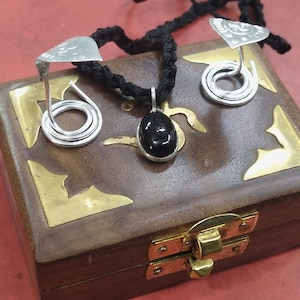 Stone Naag mani Black Pearl Fortune Good Luck Blessings Positivity Limited Stock
