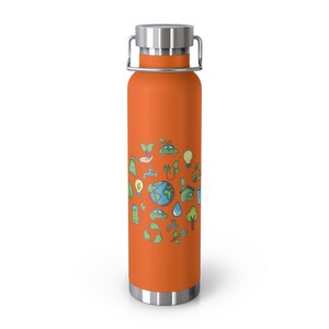 Love Sunflower Water Bottle, 22oz Insulated Stainless Steel Tumbler,  Inspirational Quote Travel Bottle - Etsy