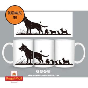 Pointer Dog Mug – Personalised Hunting Dog Gift, Gun Dog Mug, Dog Lover Coffee 11oz Cup