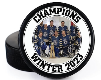 Personalized Hockey Puck, Custom Hockey Puck, Hockey Gifts, Father's day gift, Best man wedding gifts, Hockey Coach gift, Hockey Mom/Dad