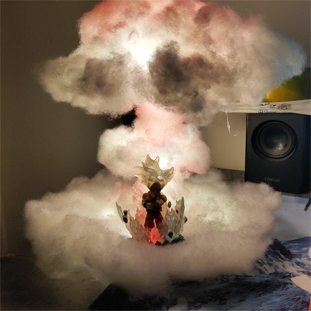 Levitating Cloud Lamp Cloud Light 3D Thundercloud LED Light Etsy