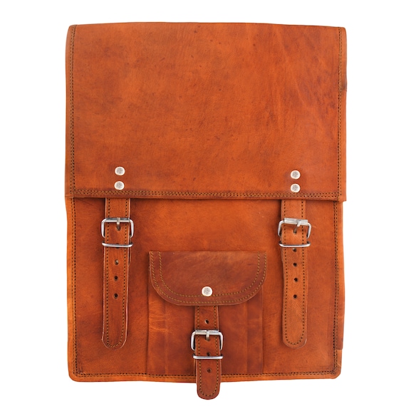 ipad mini sling backpack bag for iPadmini and repair tools Handmade Leather Messenger Bag |
