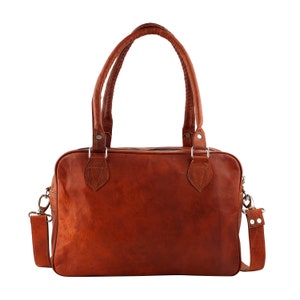 Handmade Pure Leather Shoulder Bag Daily Use // 100 % pure leather attractive bag for women // Leather Men Hand Bag // Leather Tote Bag