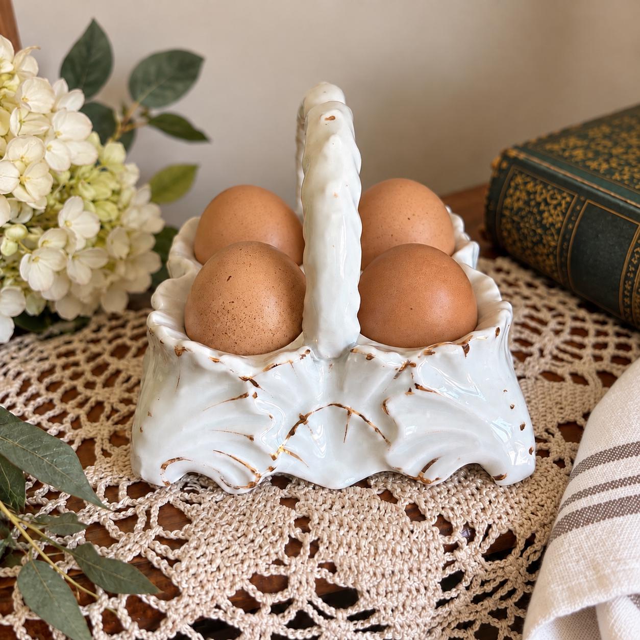Antique Porcelain Egg Cups - Etsy