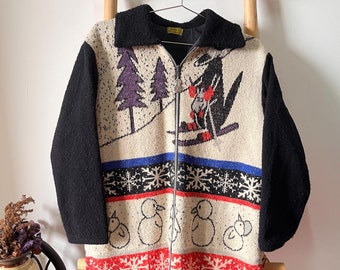 90s Vintage Loalbe Lebor Knitwear Cardigan