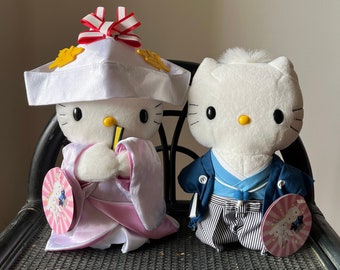 Hello Kitty Mcdonald's Vintage Doll Sanrio 1999 Couple Japanese