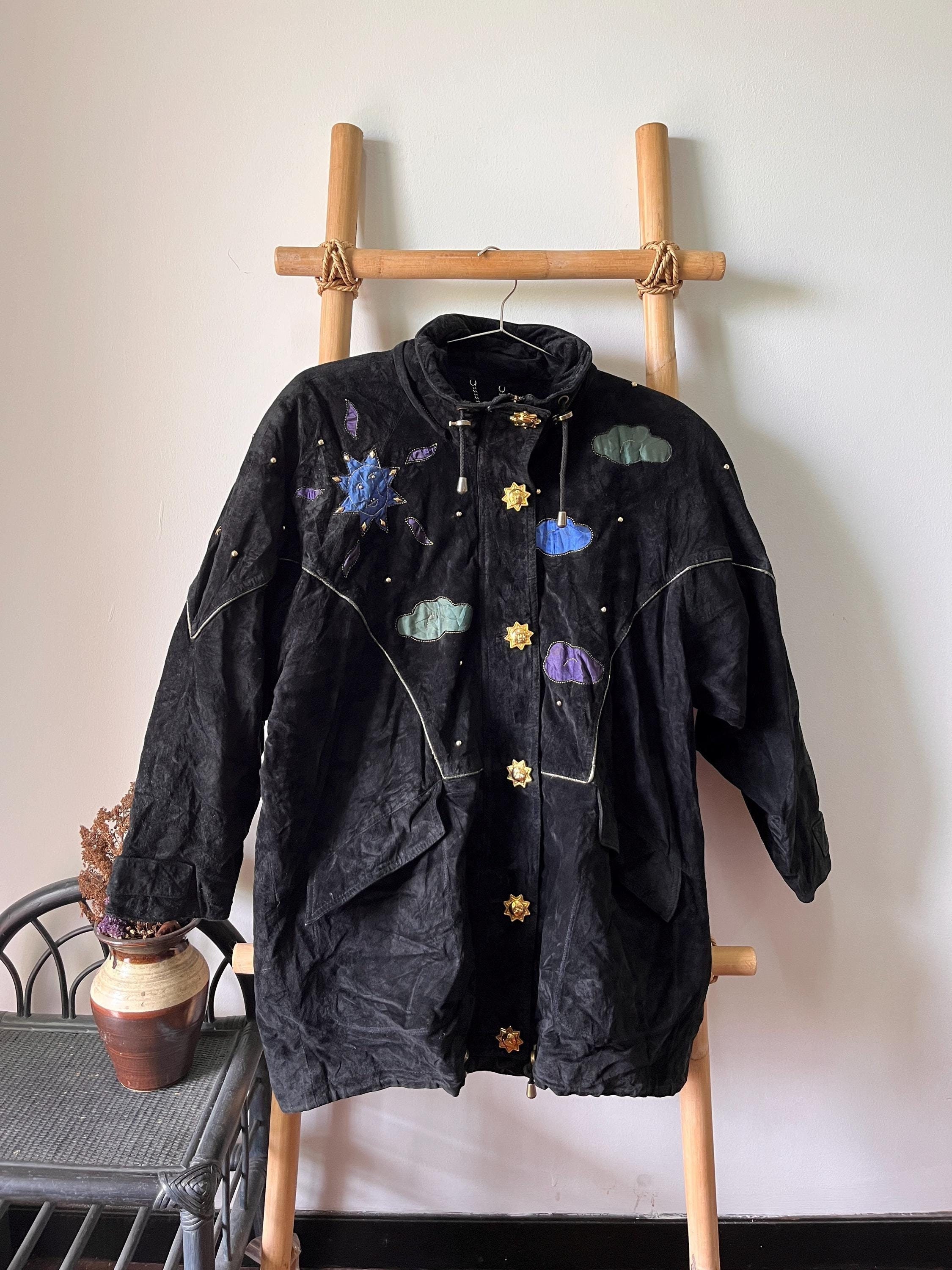 Vintage 80s Dino'z Sun Suede Jacket - Etsy