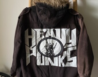 Japanese Brand Devil N Bass Gothic Punk Rock Style Jacket - Etsy