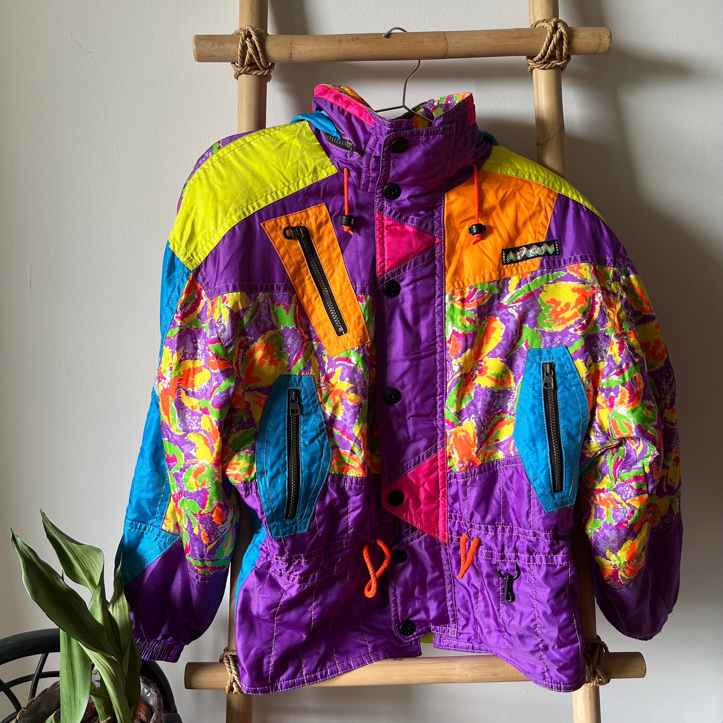 Vintage Asics 90s Ski Jacket - Etsy