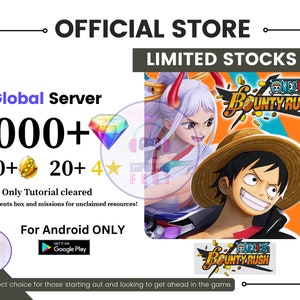 One Piece Bounty Rush Account Advance Starter Global