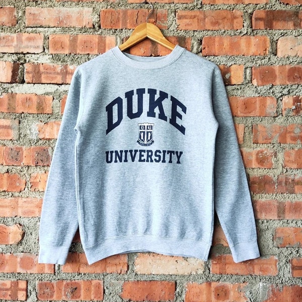 Vintage 90s Duke University Blue Devils sweatshirt, Duke University Shirt/Hoodie, Blue Devils Shirt, Duke University Sweater,Christmast Gift