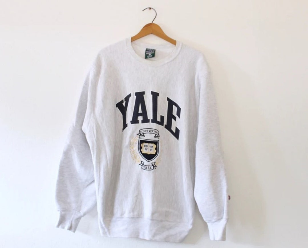 Vintage 90s Yale University Ivy League Sweatshirt, Yale University ...