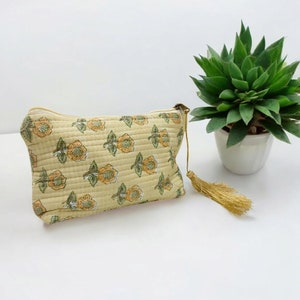 Baumwollbeutel, personalisierte Taschen, kleine Beutel, Schlüsseltaschen, Geldbörse, Make-up-Taschen, Kosmetiktasche, gesteppte Beutel Set, Make-up-Beutel Mädchen