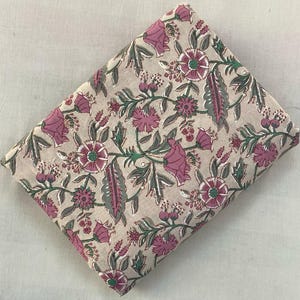 Hand Block Print Baumwolle Stoff: Indischer Quilt Stoff Batist