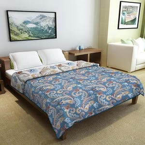 100% Cotton Dohar, Summer Dohar, Ultra-Soft Cotton Dohar for a Perfect Night&#39;s Sleep, Handicraft Cotton Dohar, Christmas Dohar. Dohar Set