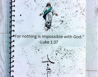 Spiritual Scripture Spiral Notebooks