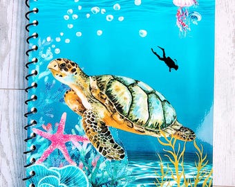 Sea Life Adventure Spiral Notebooks