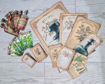 Botanical Apothecary Ephemeral Pack (50 pieces)
