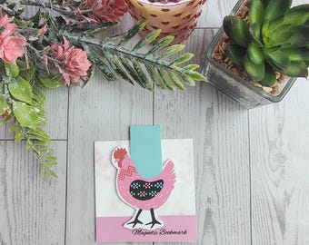 Chicken lover's Magnetic Bookmarks