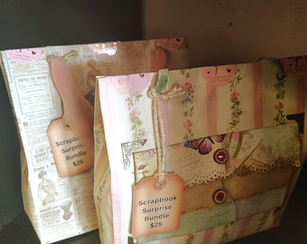 Scrapbook Ephemera Surprise Bundle | Junk Journal Paper Pack