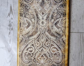 Vintage Themed Pocket Folio Journal