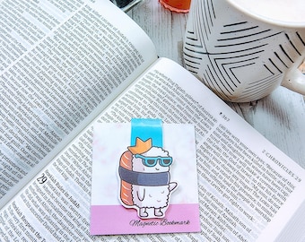 Marcadores magnéticos inspirados en el sushi para amantes del sushi