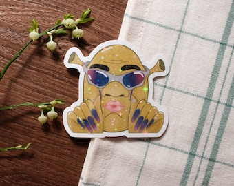 Shrek Slay Stickers