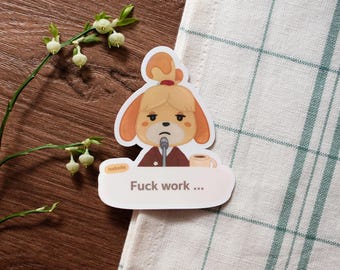 Isabelle Meme Sticker