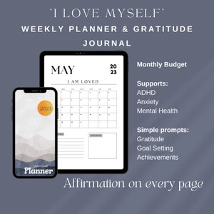 2023 Planner - Gratitude & Affirmation Journal
