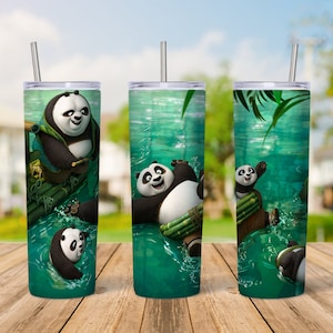 STL file Kung Fu Panda Po Mug 🐼・Model to download and 3D print
