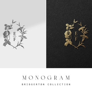DIY Couple Monogram for Wedding, Wedding Monogram Template, Wedding Logo, Initial Logo, Personalised Monogram, Monogram Digital Download