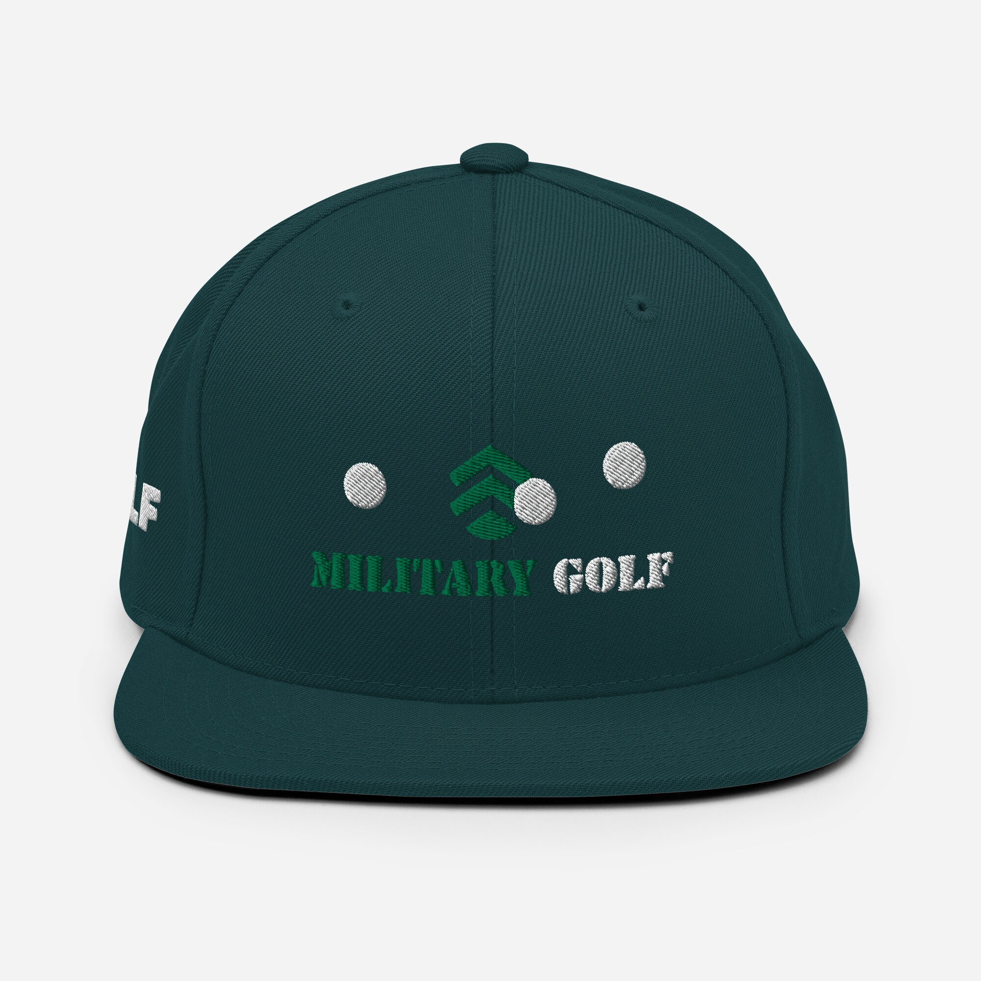 Military Golf Snapback Cap Etsy UK