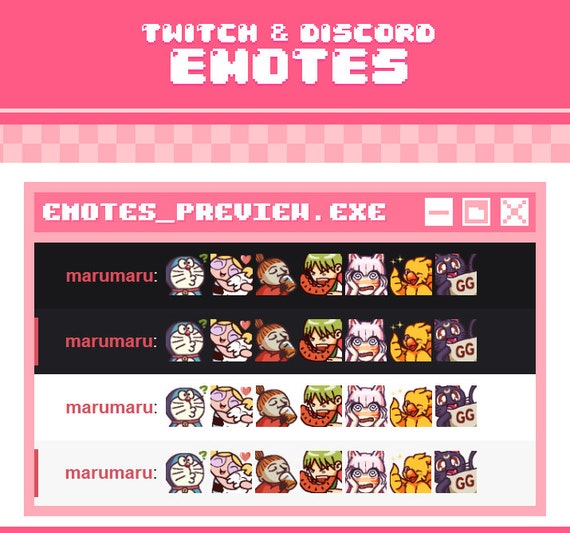 Sakamoto nichijou Twitch Emote Pack PIXEL ART 