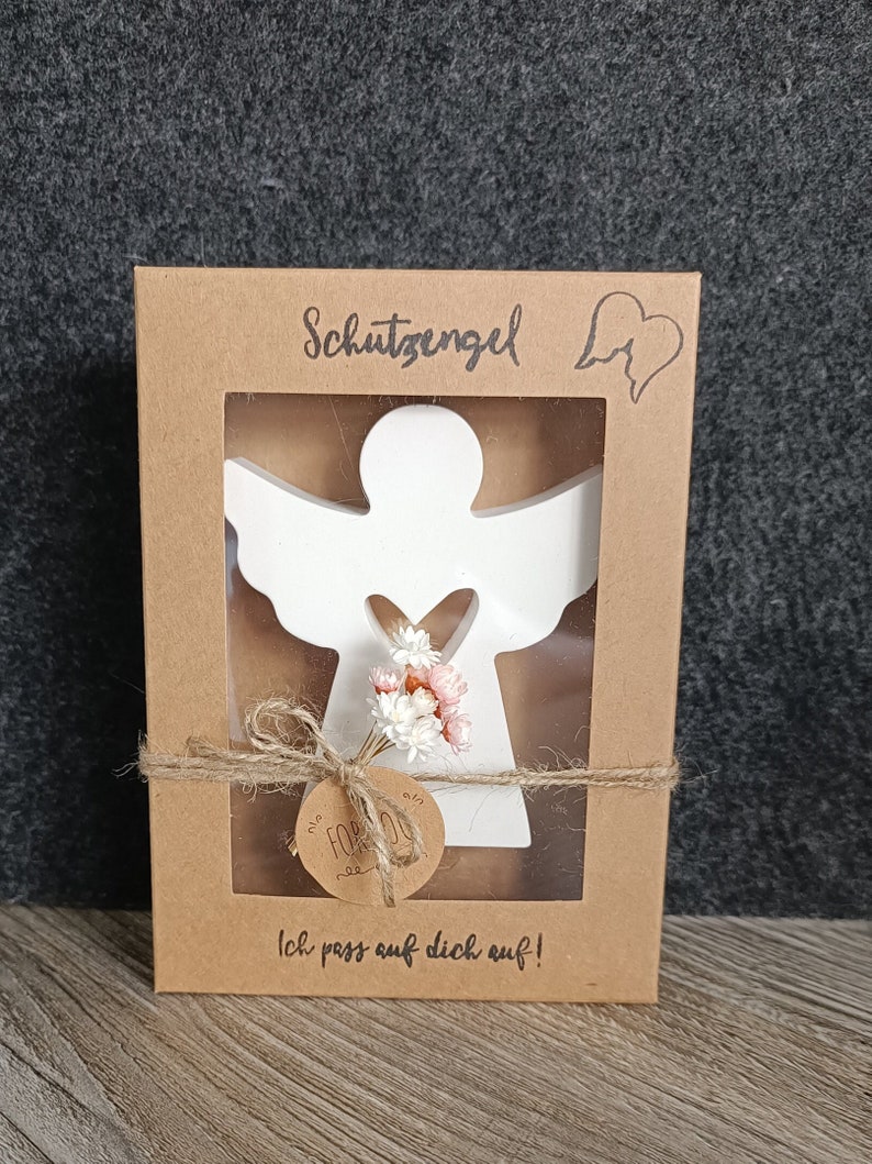 Guardian angel, lucky charm from Keraflott guardian angel gift, souvenir verpackt Schachtel