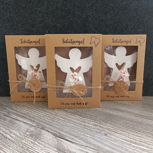 Guardian angel, lucky charm from Keraflott guardian angel gift, souvenir 3er Set Schachtel